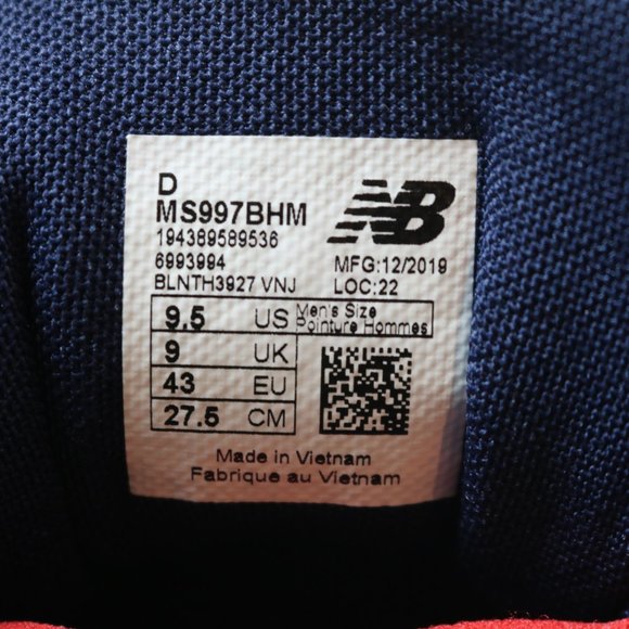 New Balance 997 Sport Mens Size 9.5 Inspire Dream main image 12